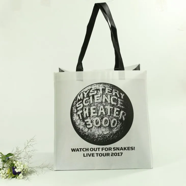 Environment Protect Publicity And Education Non Woven Tote Bag